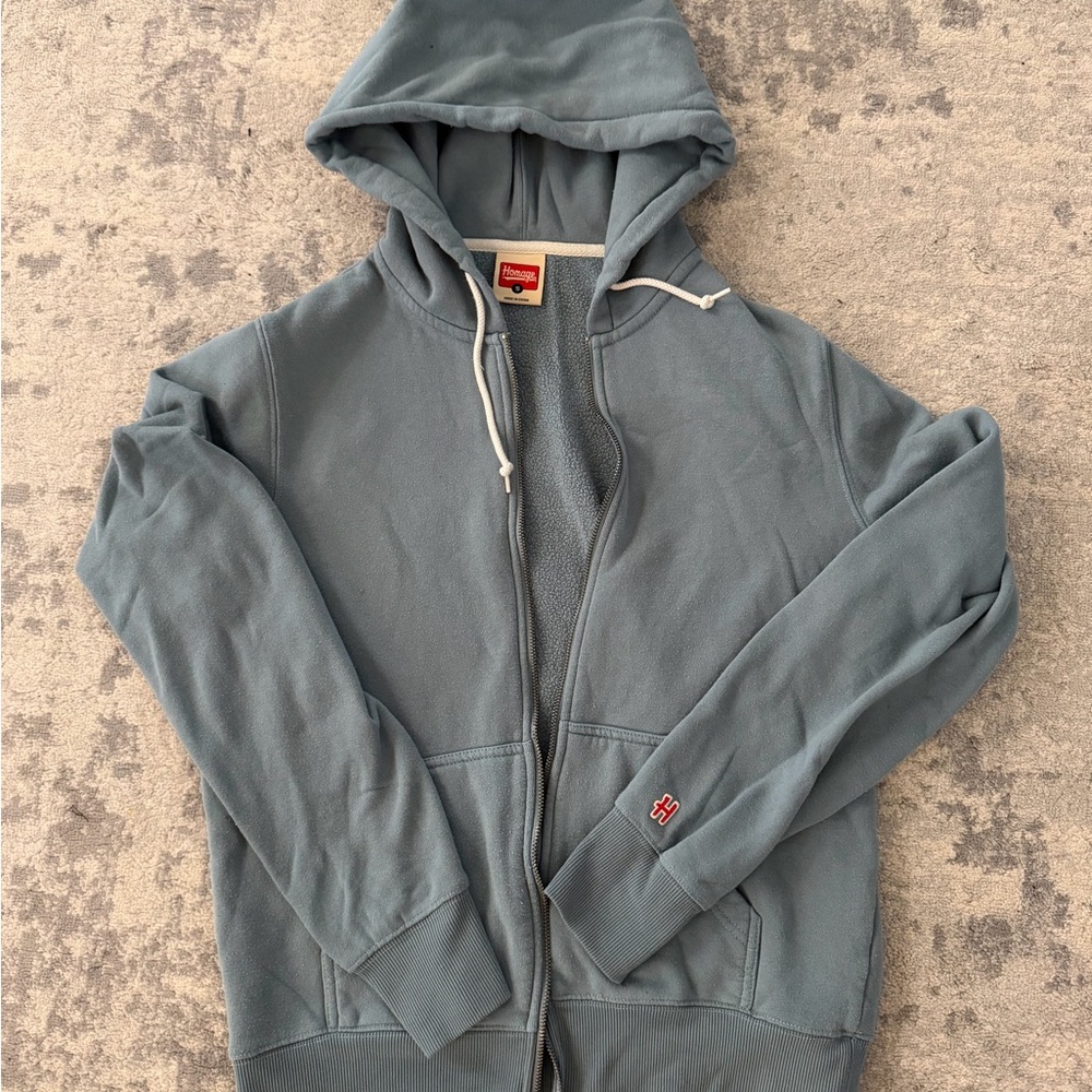 Homage Men's Seafoam Blue Go-To Hoodie